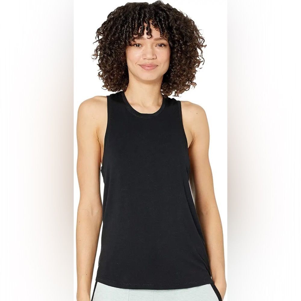 NWT Splits59 Toni Jersey Tank‎ Black Women’s Size MEDIUM Top